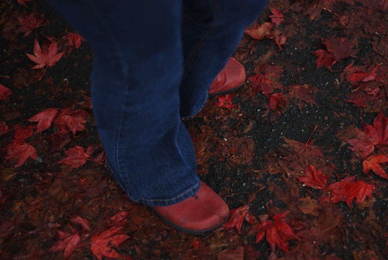 redshoes || NIKON D80/50mm f/1.8@50 | 1/60s | f1.8 | ISO100 || 2007-11-03 17:09:42