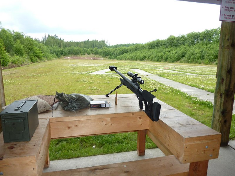 AR-50 at Cascade Shooting Facilities B Range || DMC-ZS3@4.1 | 1/125s | f4 | ISO100 || 2010-07-05 18:13:27