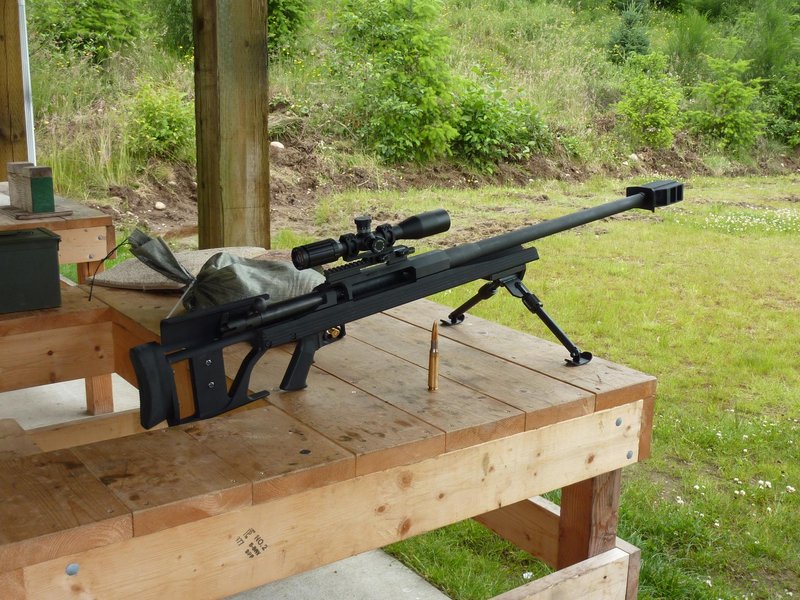 AR-50 with SWFA-SS 10x42mm scope || DMC-ZS3@6.5 | 1/100s | f3.6 | ISO100 || 2010-07-05 18:14:21
