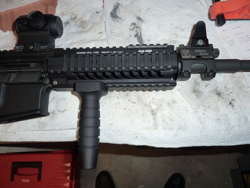 AR-15 with Adams Arms piston kit and Samson Star-C || DMC-ZS3@4.1 | 1/30s | f3.3 | ISO125 || 2011-02-09 23:34:28