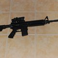 AR-15 with ACOG || NIKON D80/18-70mm f/3.5-4.5@35 | 1/60s | f20 | ISO800 || 2009-10-18 21:22:01
