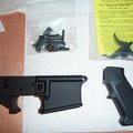 AR-15 Lower  and parts with 2-stage trigger || DMC-ZS3@4.1 | 1/30s | f3.3 | ISO100 || 2010-10-27 22:11:55