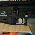 AR-15, painted rollmarks || DMC-ZS3@4.1 | 1/8s | f3.3 | ISO400 || 2010-12-13 15:51:22