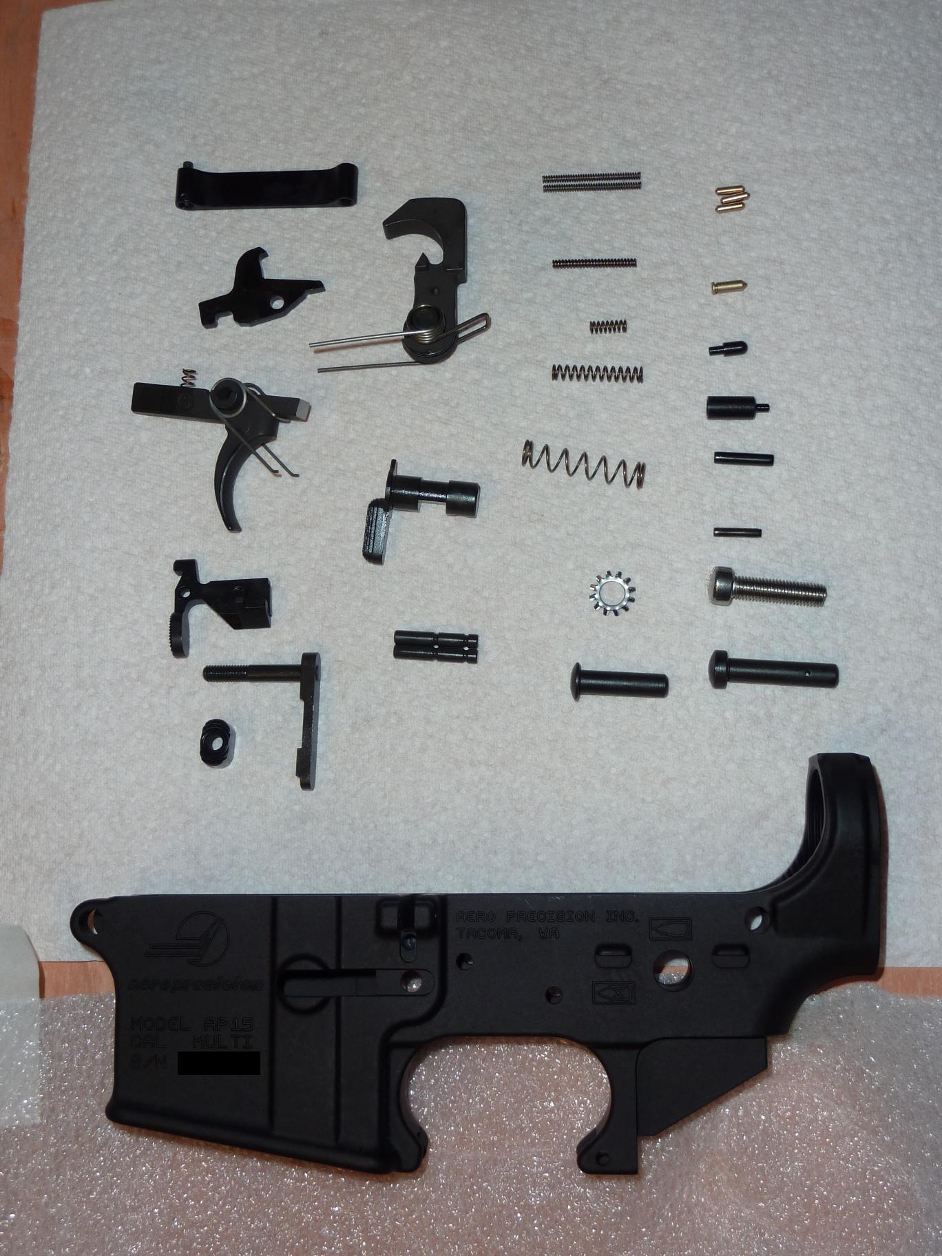 AR-15 lower receiver parts || DMC-ZS3@6.5 | 1/30s | f3.6 | ISO100 || 2010-03-20 23:04:01