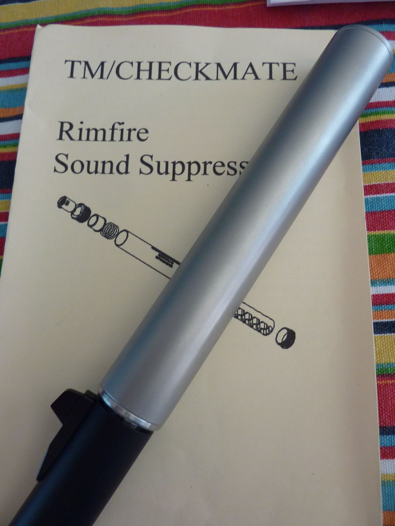 Checkmate .22LR Suppressor || DMC-ZS3@4.1 | 1/30s | f3.3 | ISO200 || 2011-07-02 17:28:57