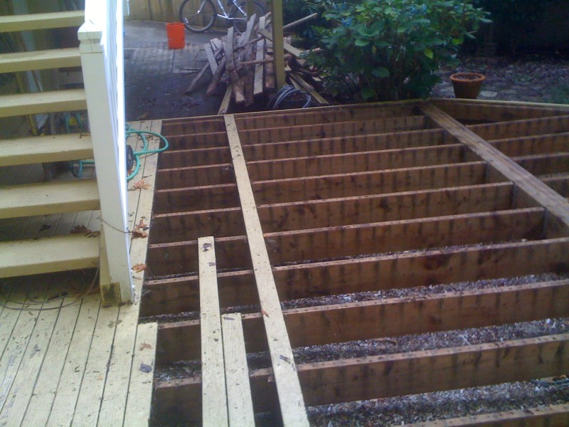 Deck resurfacing || iPhone 3G | f2.8 || 2011-09-19 11:14:00